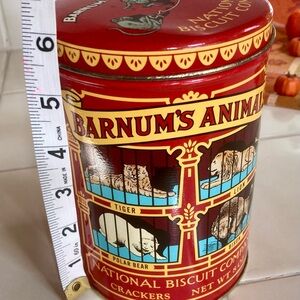 🍂Vintage Animal Cracker Tin